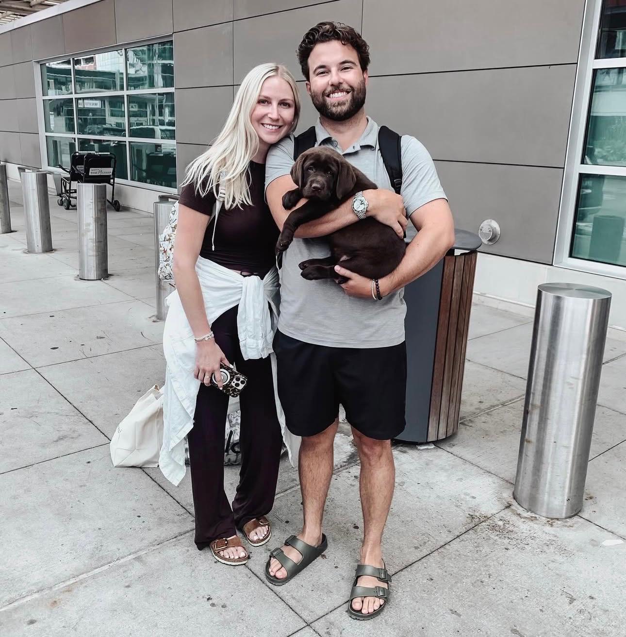 Ryan Brooks's puppy